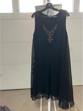 Elie Mcarthy black dress XL